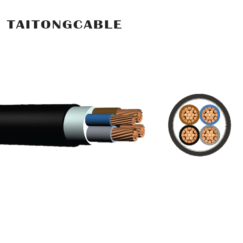 Low voltage 2-5 core Copper conductor PVC insulated and sheathed power cables